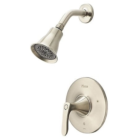 Pfister Pfister Weller 0X8 Series Shower Trim Brushed Nickel LG89-7WRK